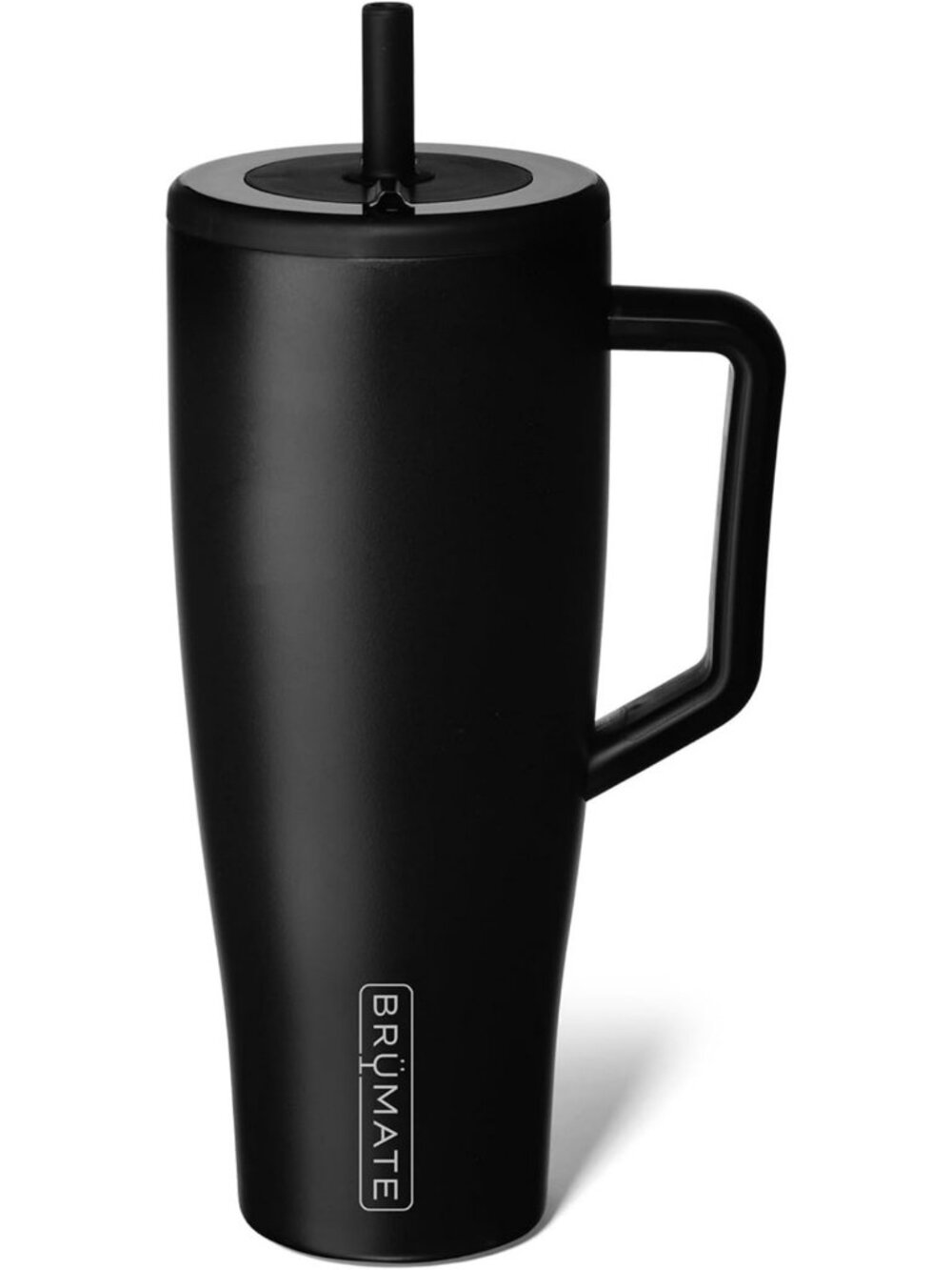 Insulated 40oz Tumbler with Handle & Straw | Leakproof Stainless Steel Water